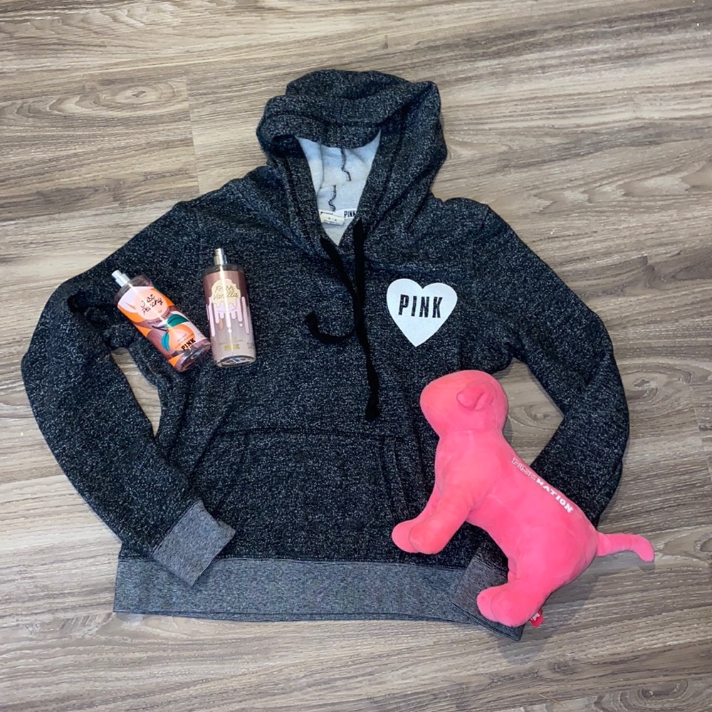 Pink hoodie